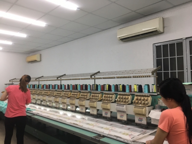 dàn thêu vi tính hiện đại