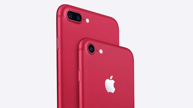 You can purchase the actual red-colored apple iphone 7