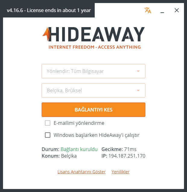 HideAway VPN