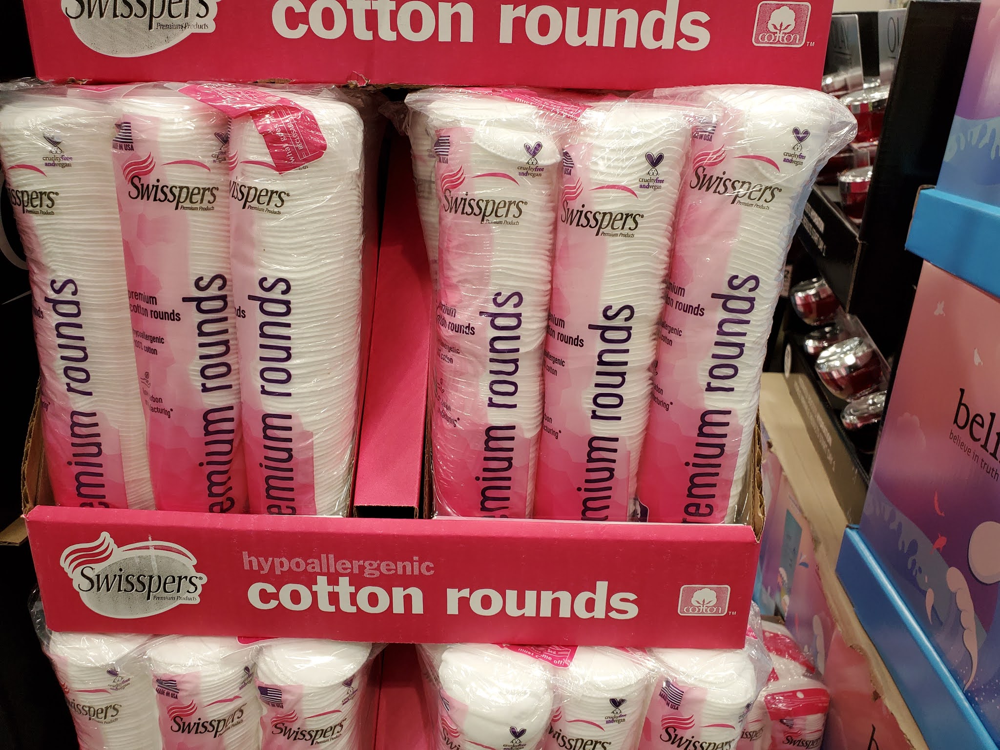 Swisspers Premium Hypoallergenic Cotton Rounds 9.99 October