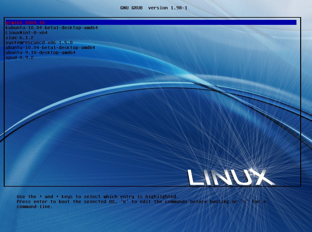 Petr's blog about Linux Using Grub2 and LUA installed on USB booting