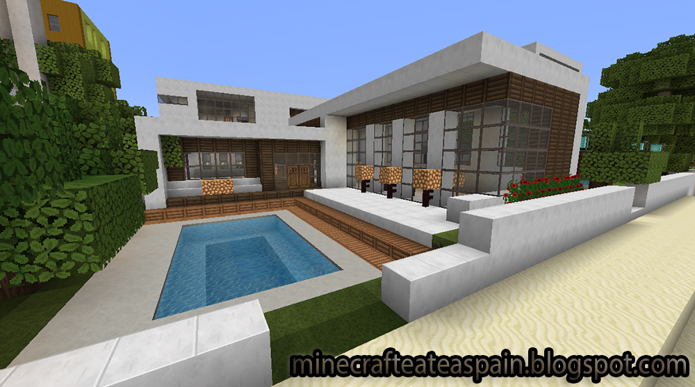 Casas Modernas en Minecraft.