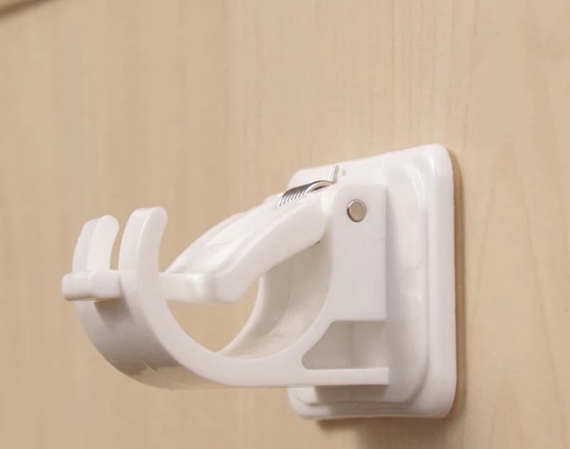 Adhesive Curtain Rod Bracket Buy on Amazon and Aliexpress