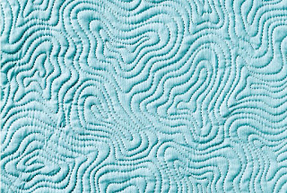 Topography quilting