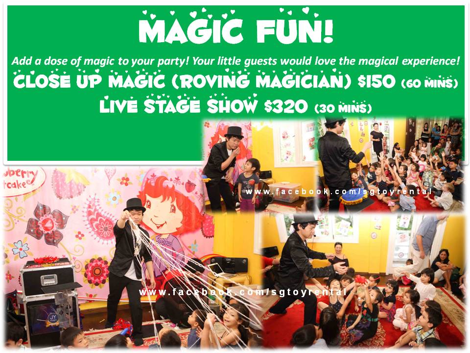 Singapore Toy Rental Party Toys Rental