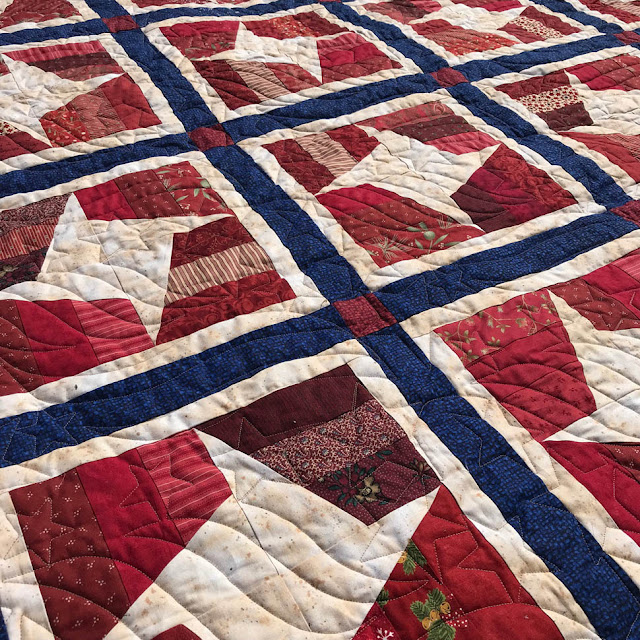 Quilts of Valor Quilt by Thistle Thicket Studio. www.thistlethicketstudio.com