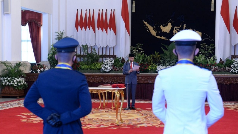 Presiden Jokowi: Prajurit Harus Ikuti Perkembangan Zaman untuk Hadapi Tantangan Global