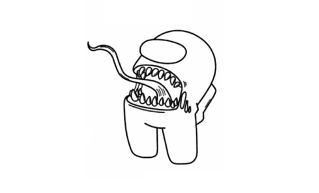 Dibujos Fáciles de Among Us