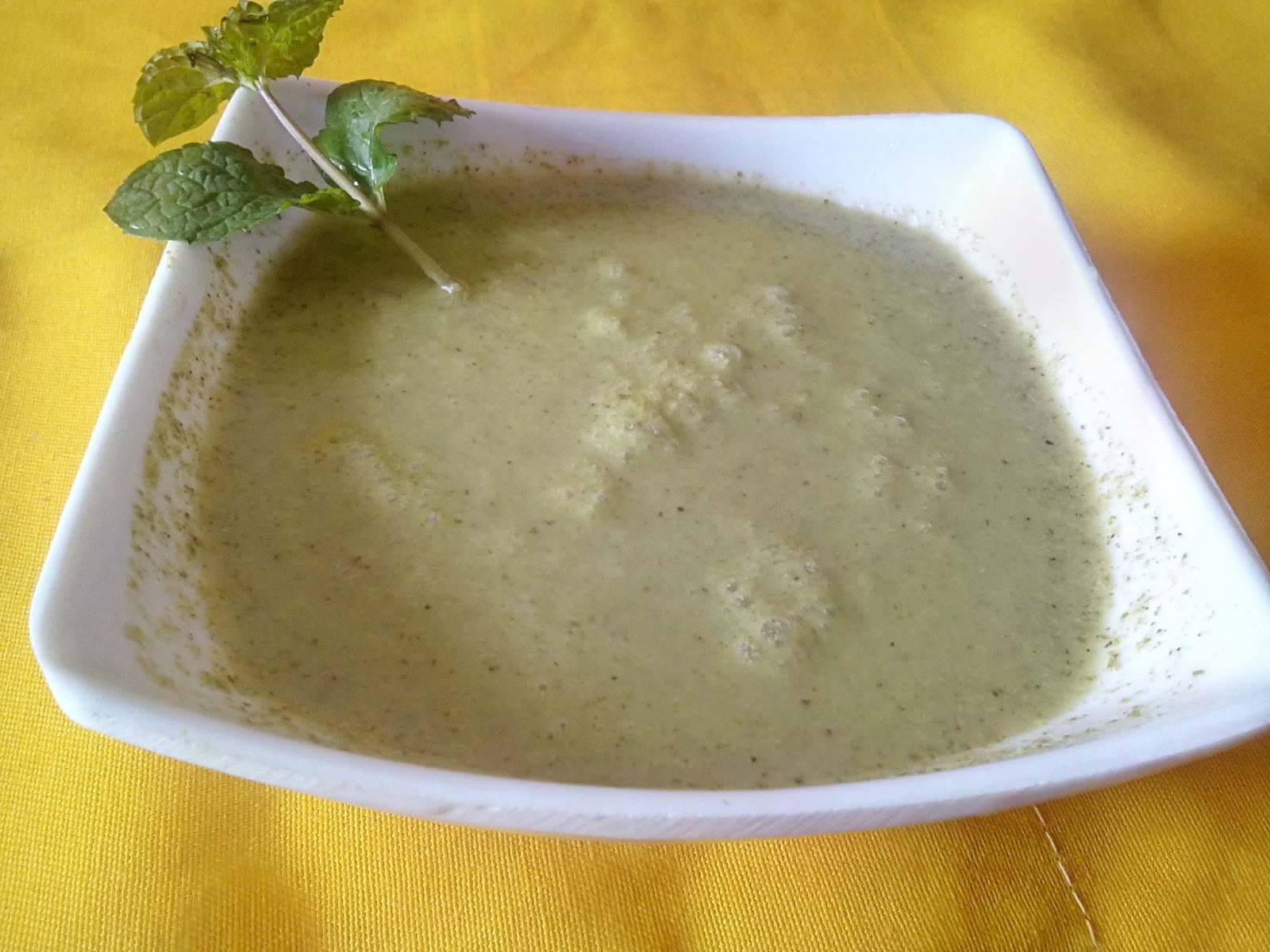 Cookbook DAHI PODINA CHUTNEY (MINT YOGURT CHUTNEY)