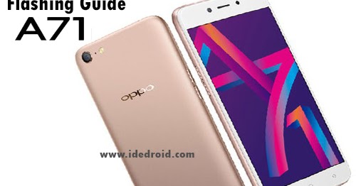 Cara Flash Oppo A71 (CPH1717) via Flashtool dan Sd Card