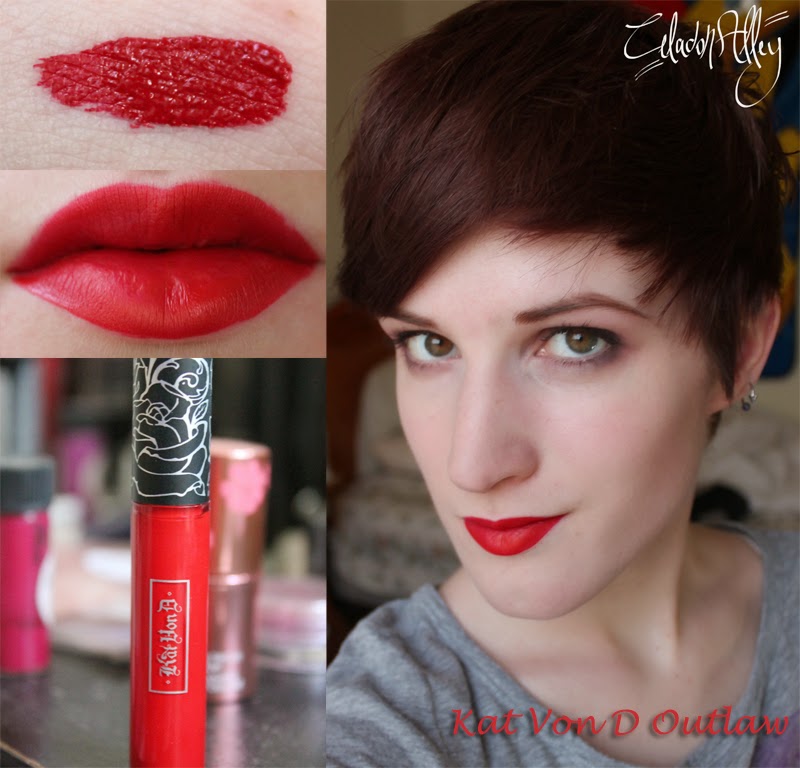 øge Inficere Omhyggelig læsning Celadon Alley: Kat Von D Everlasting Liquid Lipstick in Outlaw