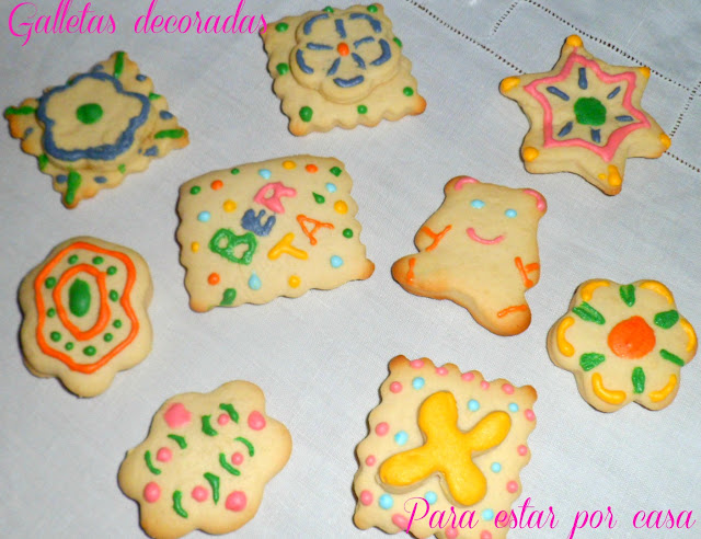  Galletas decoradas con glasa 