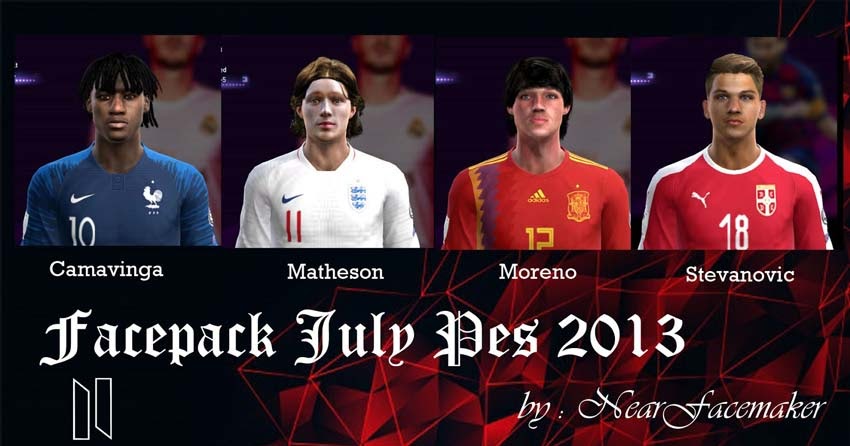Pes 2013 Facepack July 2020 Kazemario Evolution
