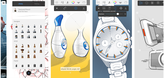Featured image of post Autodesk Sketchbook App Png By means of a very intuitive interface you won t take too long in getting to know all the possibilities that it offers