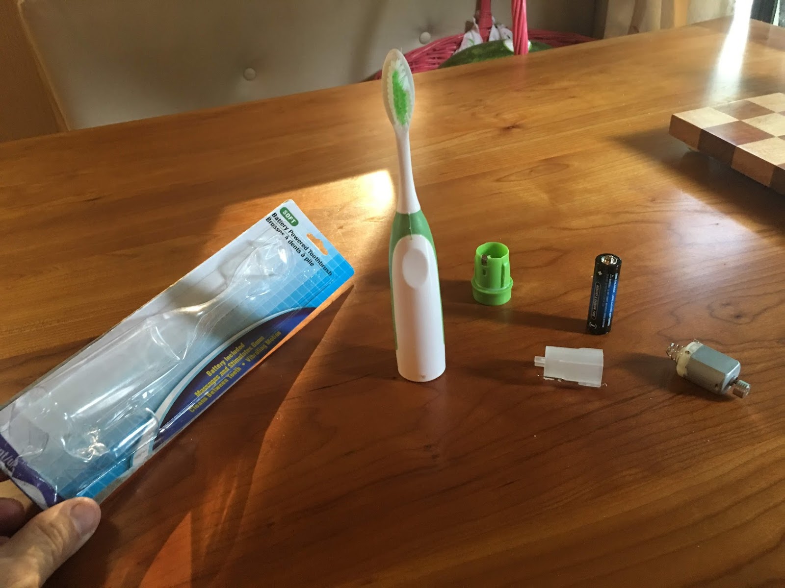 Create Make Learn Hack a Toothbrush
