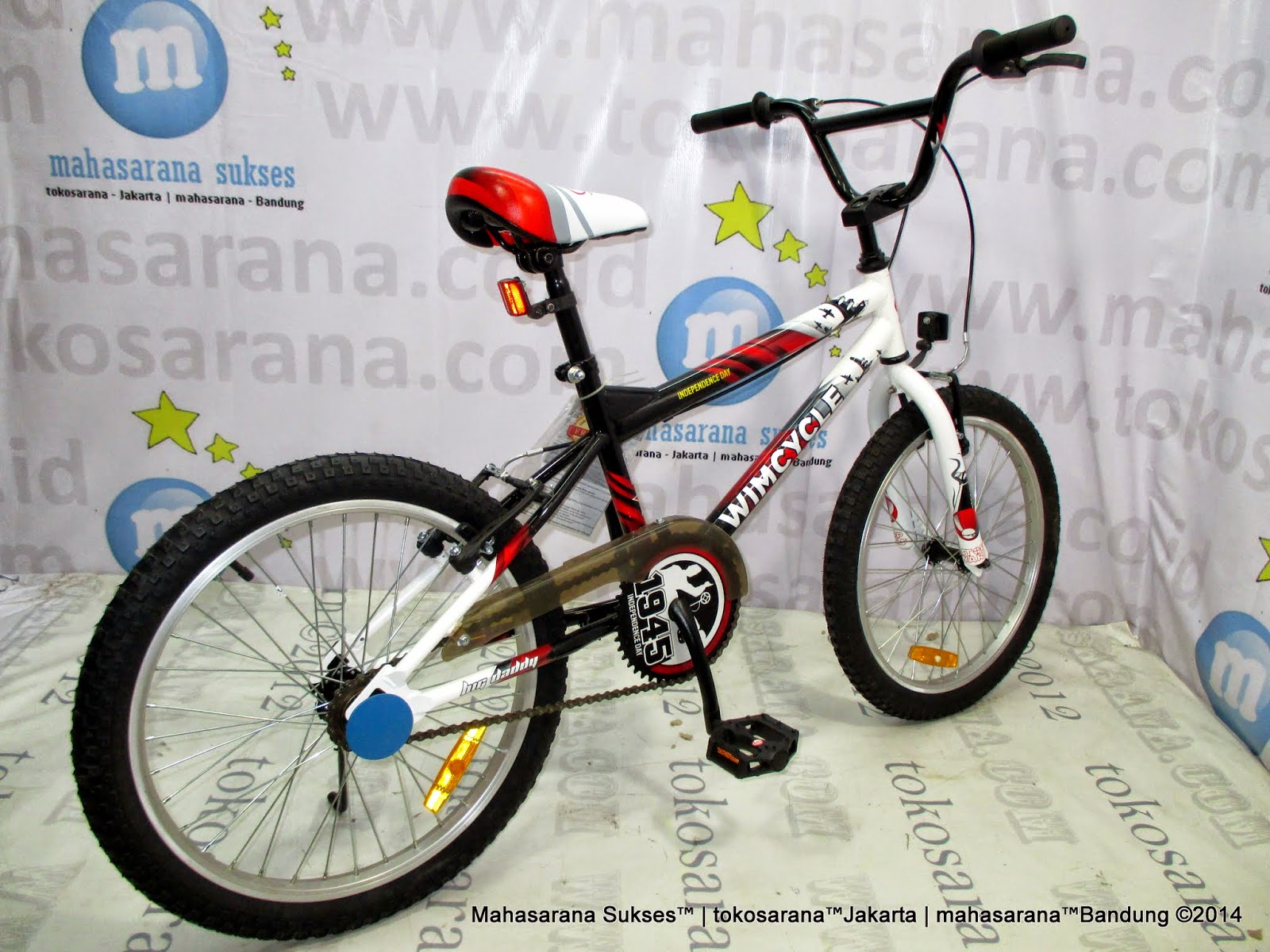 Sepeda BMX Wimcycle Super Big Daddy Independence Day 1945 20 Inci