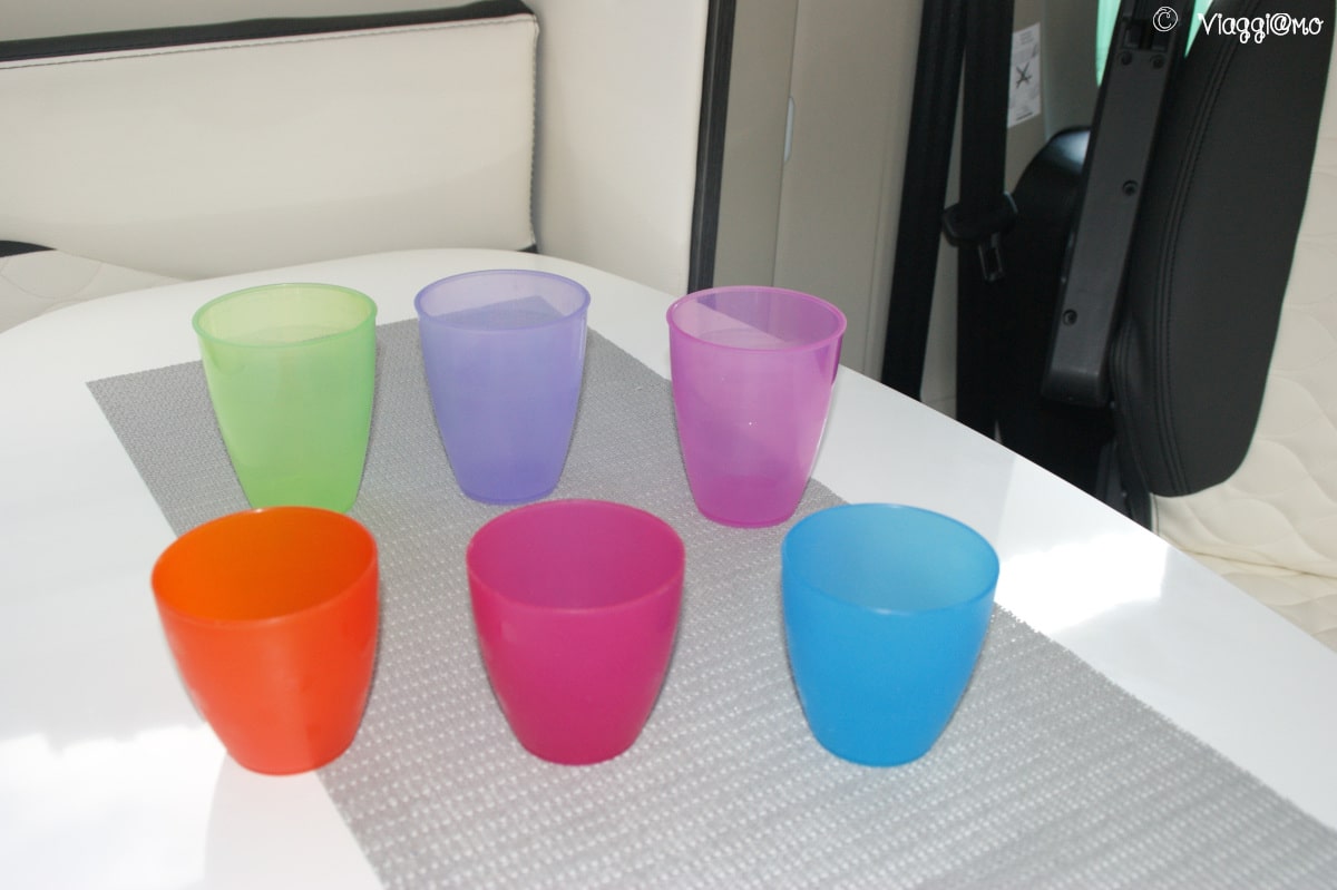 DOBO 2 Bicchieri in plastica rigida 0,3L resistente bicchiere tazza