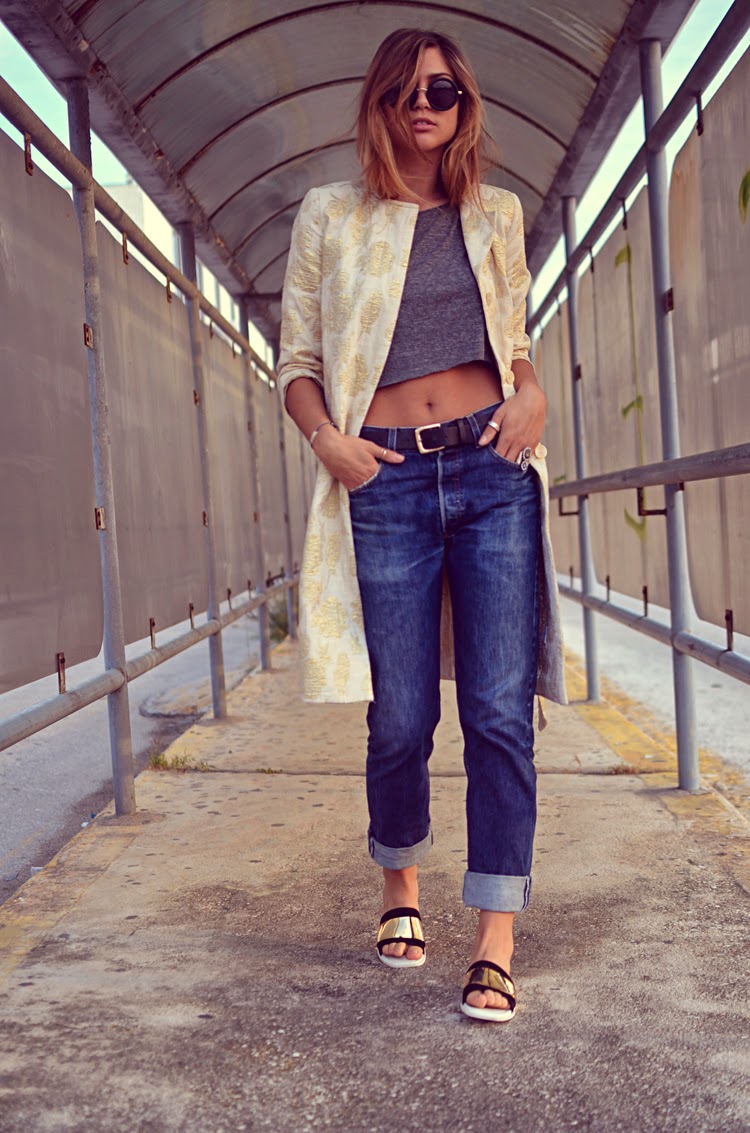 The Look for Less: Zara Metal Vamp Slides | Fashion Cognoscente