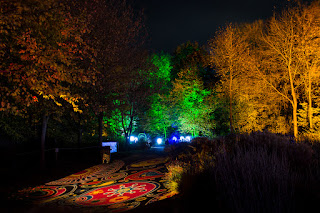 Fotokunst Langzeitbelichtung Herbstleuchten Maximilianpark Hamm ICM