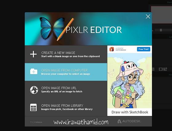 Cara Membuat Foto Bulat Secara Online Di Pixlr Com Irawatihamid Com