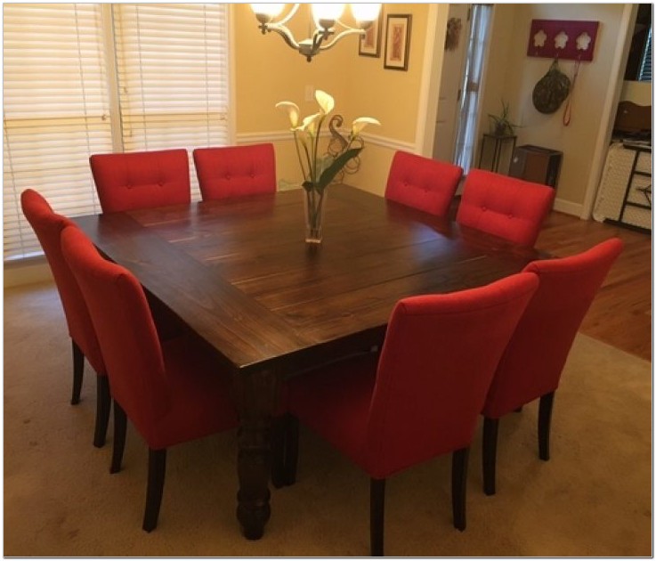 60 Square Dining Table For 8