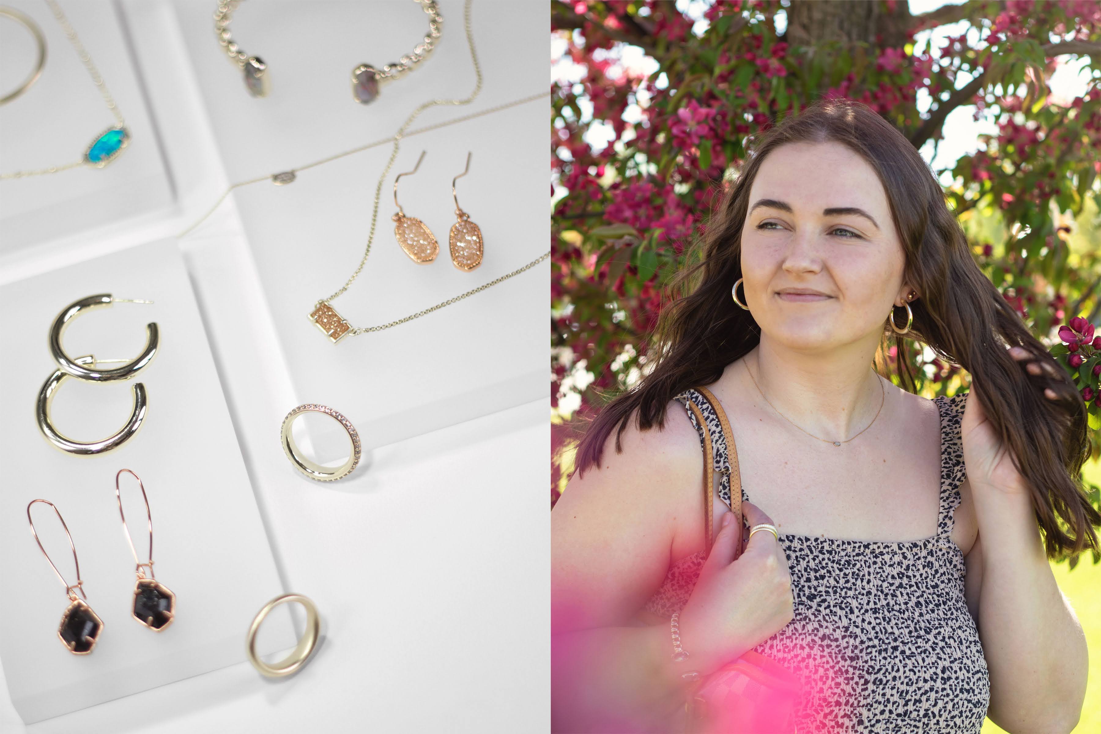 My Kendra Scott Collection + Favorite Pieces, The Best Kendra Scott Jewelry Items, Why I Love Kendra Scott, Kendra Scott Earrings, Kendra Scott Bracelets, Kendra Scott Necklaces, Kendra Scott Rings, Kendra Scott Fine Jewelry, Minimal Jewelry, Statement Jewelry My Kendra Scott Collection + Favorite Pieces, Lifestyle Fashion Blog