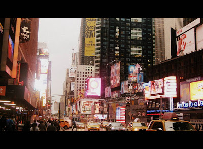 Times Square in New York, NY - Photo by Michelle Judd of Taste As You Go