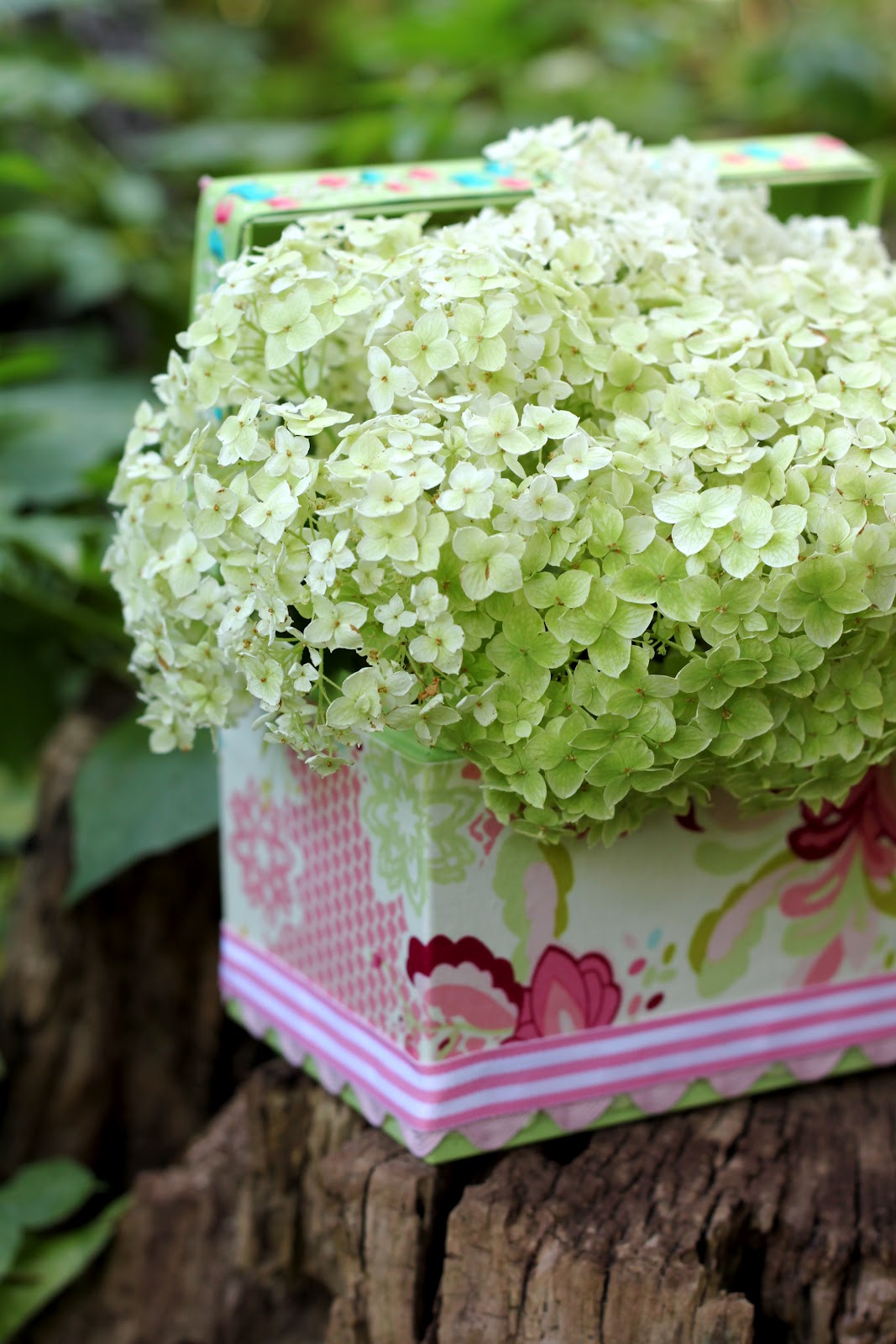 DIY Craft NoSew Fabric Covered Box Tutorial The Cottage Mama