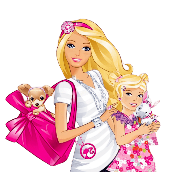 Imagenes fondo transparente de barbie y sus amigas | PNG Webblog