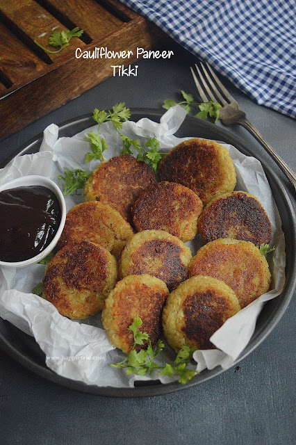 Cauliflower Paneer Tikki | Gobi Paneer Cutlet | Keto Recipes