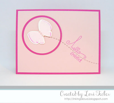 Hello Friend card-designed by Lori Tecler/Inking Aloud-stamps and dies from Paper Smooches Hello Friend card-designed by Lori Tecler/Inking Aloud-stamps and dies from Paper Smooches