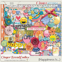 Kit : Happiness Is by GingerBread Ladies