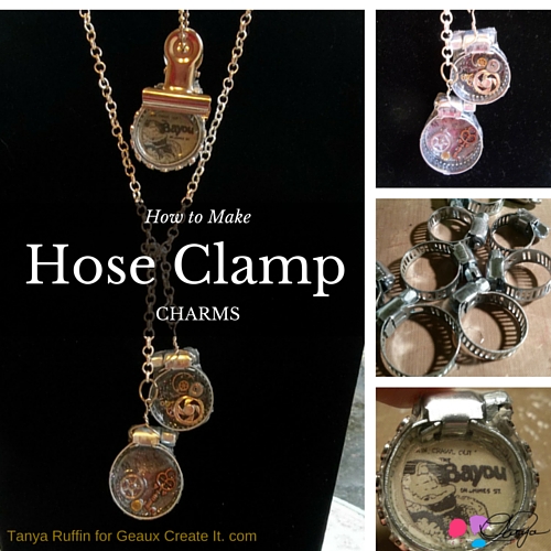 How to Make Hose Clamp Jewelry- Tanya Ruffin