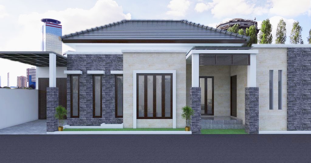 RUMAH MINIMALIS DI LAHAN 15X10 METER