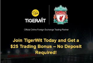Bonus Forex Tanpa Deposit TigerWit $25