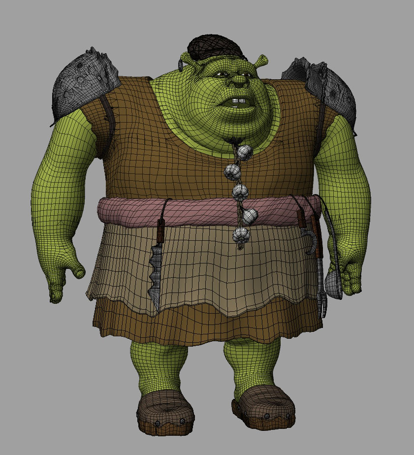 Картинка шрека в полный рост