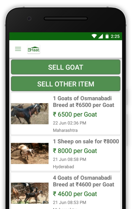 Mumbai Goat Marketing Now you can sell and buy goats on your mobile phone