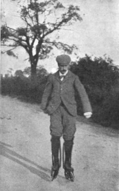 Задолго до роликов — дорожные коньки Риттера (1898 год)