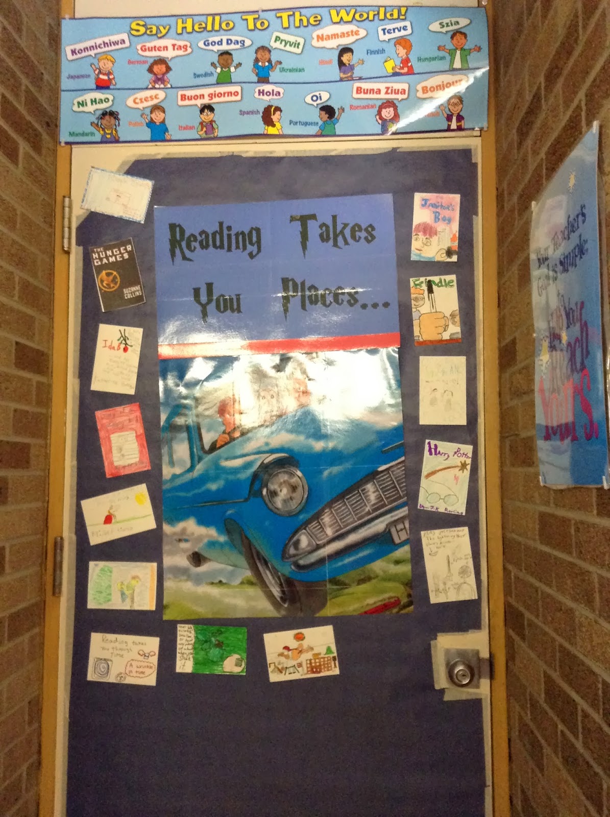 Tweet Write Reading Month Door Decorating!