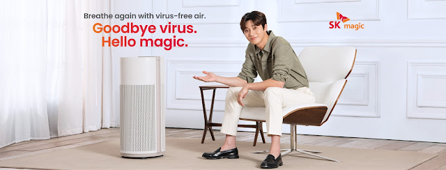 SK magic All Clean Virus Fit Air Purifier Mampu Menyingkirkan Virus COVID-19