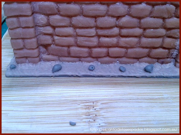 Super-Sculpey-Masilla-Clay-Base-Piedra-Muro-alto-Wall-High-Stone-Wargames-Warhammer-Escenografia-Scenery-Bolt-FOW-08