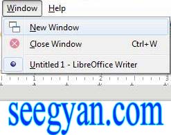 How to Use LibreOffice Writer Window and Help Menu in Hindi - See ज्ञान