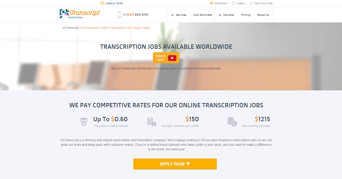 GoTranscript.com Audio Test Answer (100% Correct Solution): PART 1