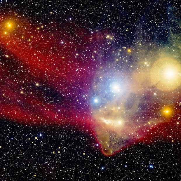 Emission Nebula Sh2-126 - The Star Funnel