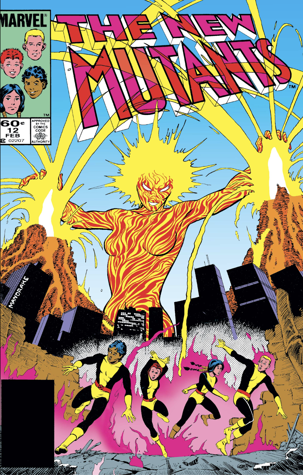 New Mutants (1983) #1, Comic Issues