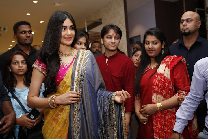 Adah Sharma Photoshoot For Saree Niketan