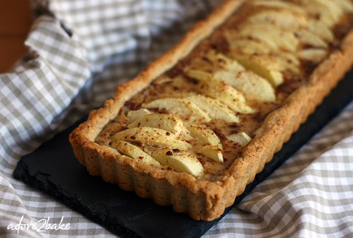 adore2bake: Apfel-Mandel-Tarte