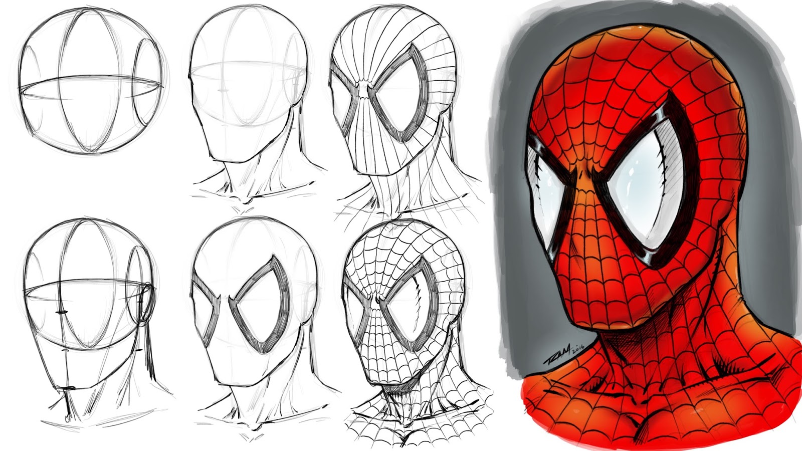 Ram Studios Comics: How to Draw Marvel Comic Characters Step by Step