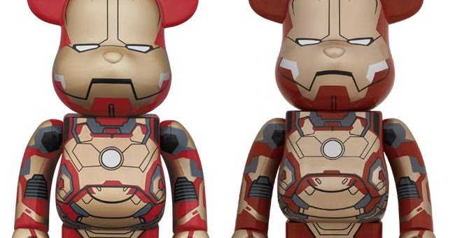 The Blot Says: Marvel x Medicom Iron Man 3 Be@rbricks