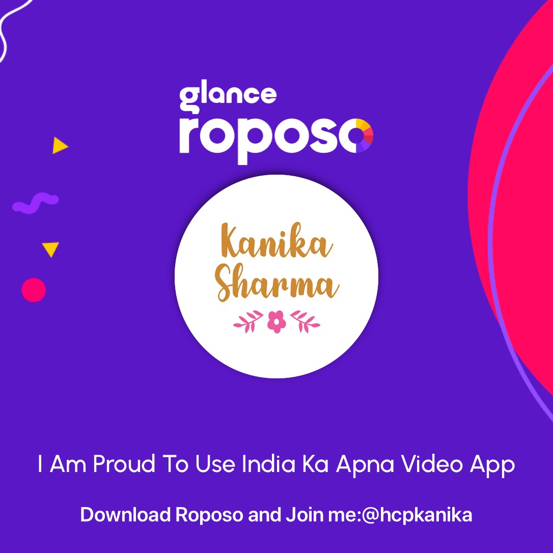 Follow me on Roposo